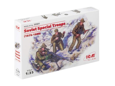 35501 Фигуры Советский спецназ (1979-1988) ICM