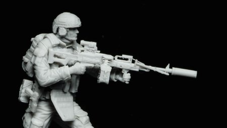 Пулеметчик спецназа ФСБ 135