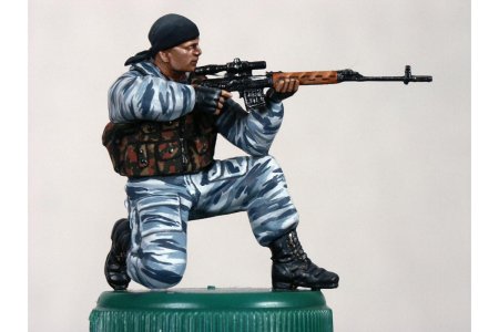 Сборная модель zvezda российский спецназ (набор № 1) (3561) 1:35