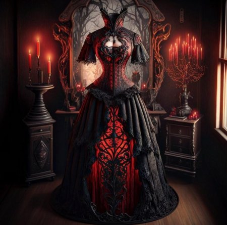 Victorian Vampire goth стиль