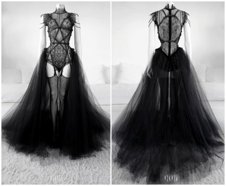 Платья референс Готика