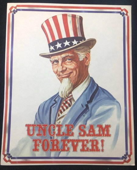 Персонаж-символ США - дядя Сэм