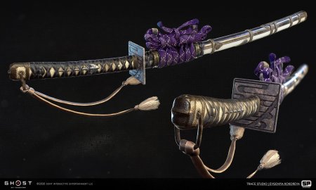 Катана из Ghost of Tsushima