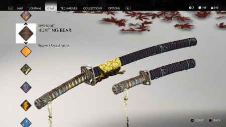 Катана из Ghost of Tsushima