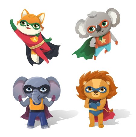 Животные Супергерои