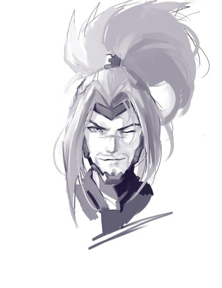 Ясуо ЛОЛ арт