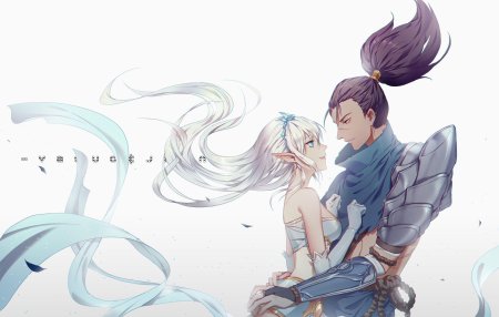 Ясуо и Жанна арт