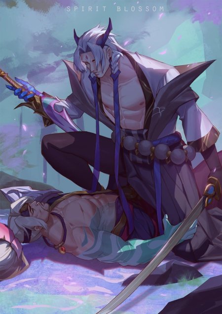 Ясуо и ёнэ арт