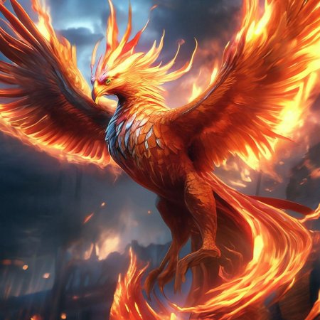 Феникс возрождается из пепла