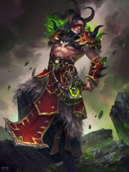 Демон Хантер wow Art