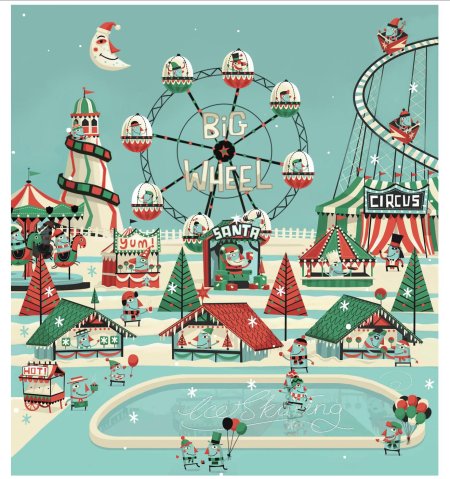 Рождественские иллюстрации