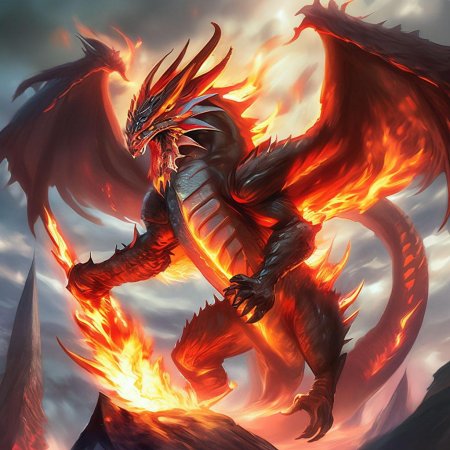Огненный дракон