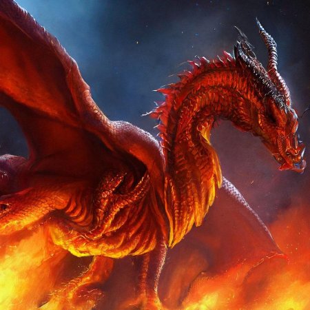 Дракон огненный