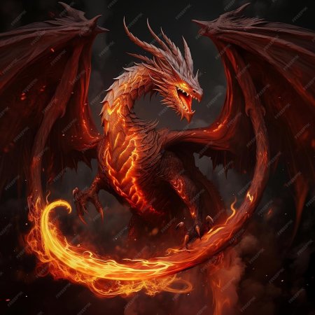 Фэнтези дракон