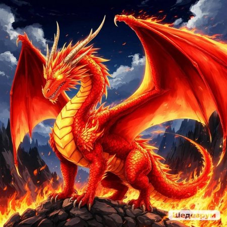 Красивые драконы