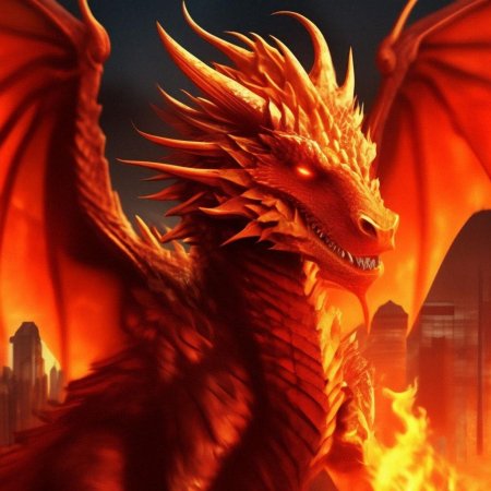 Огненный дракон драгон