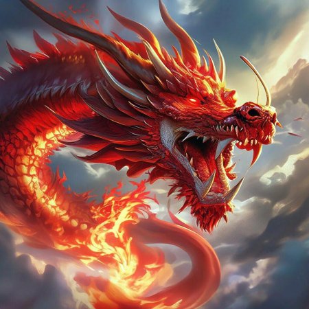 Китайский огненный дракон