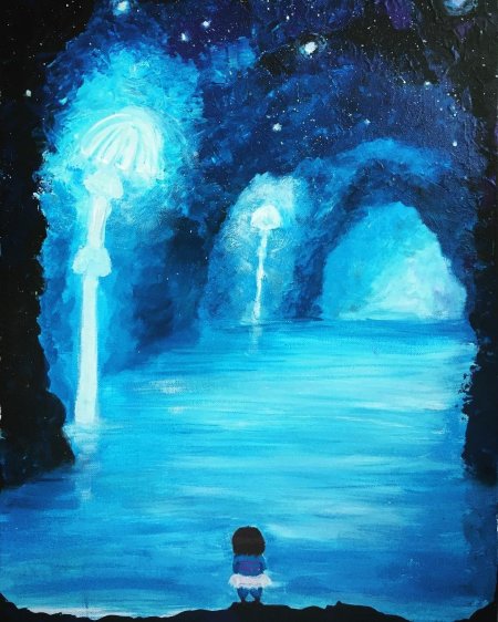 Вотерфолл арт