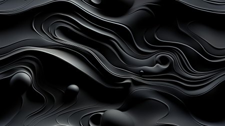 Обои Black Waves