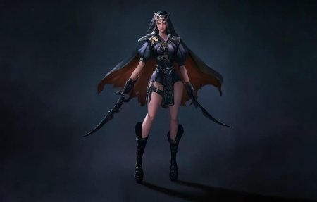 Фэнтези девушка наемница