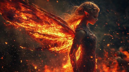 Девушка феникс
