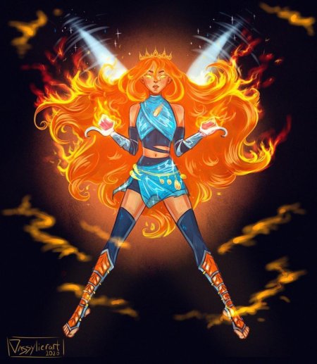 Блум Фея пламени дракона