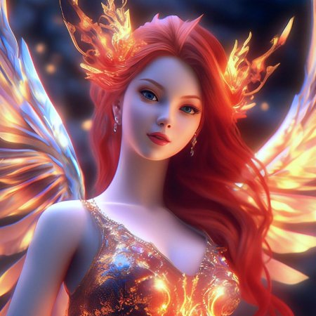 Женщина феникс