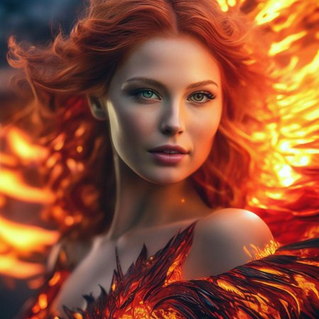 Огненные волосы