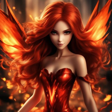 Феечка в огне