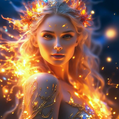 Красивая девушка фэнтези