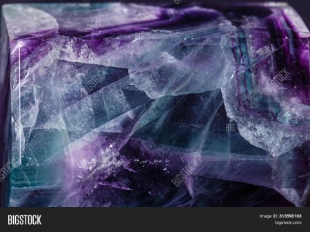 Флюорит срез