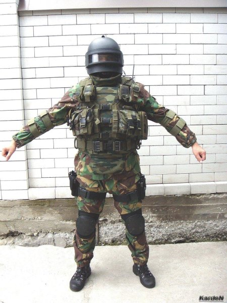 Бронежилет спецназа Альфа