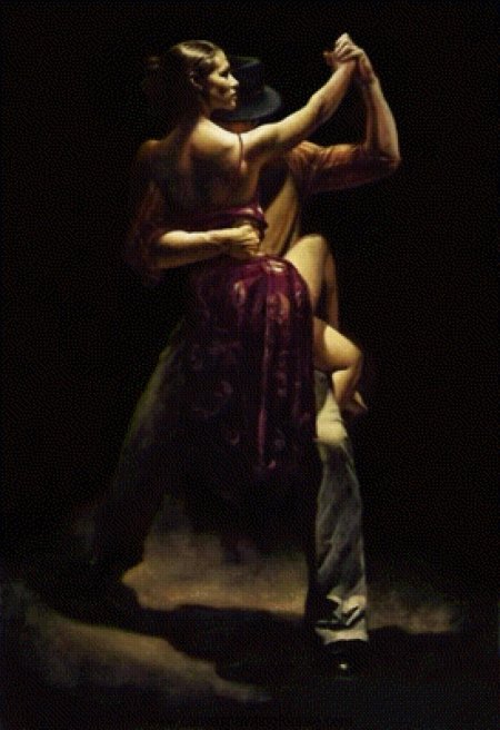 Художник Hamish Blakely танго
