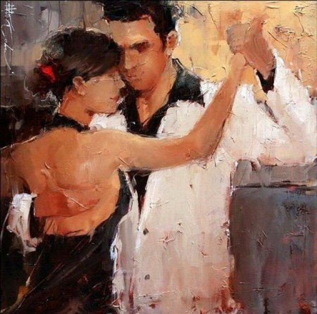 Художник Андре кон танго