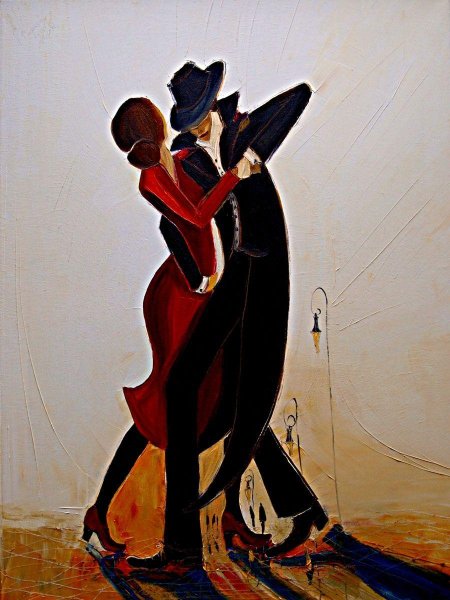 Художник Карлос Тавано танго