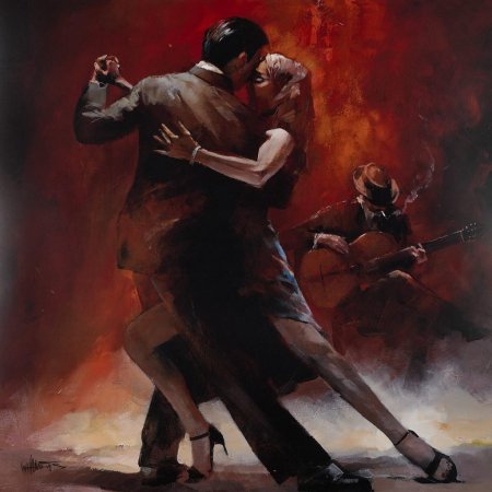 Виллем Хаенрайтс художник танго