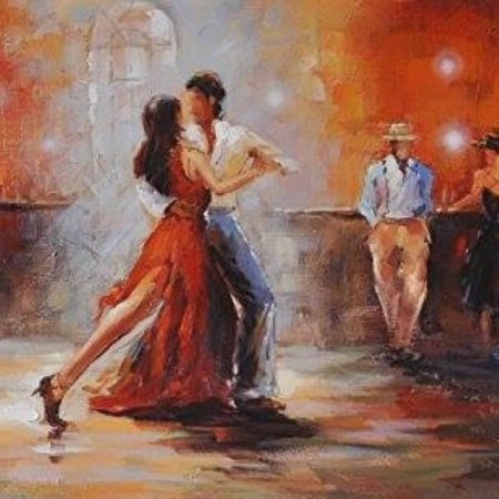 Художник Карлос Тавано танго