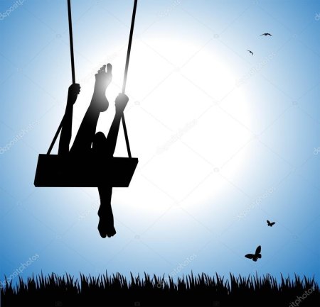 Девочка на качели