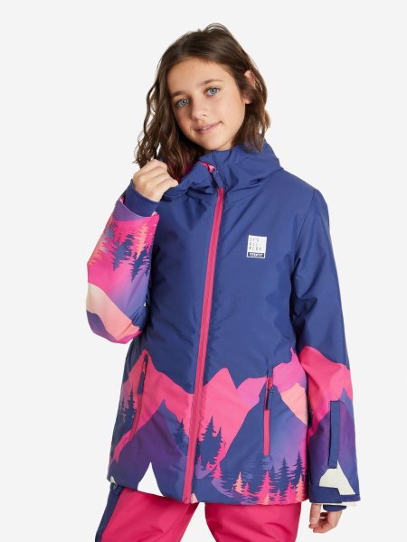 Куртка termit женская фиолетовая