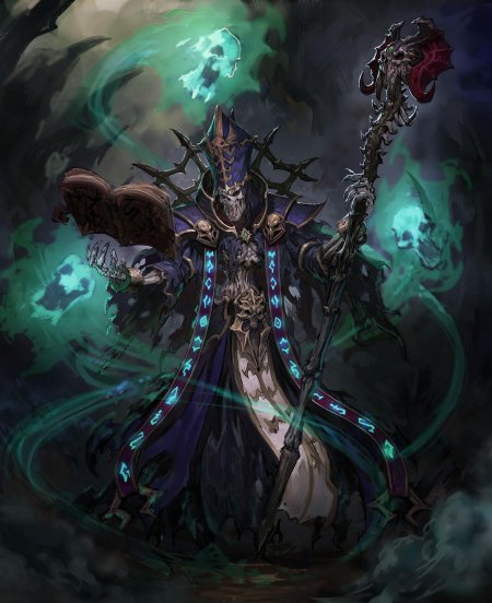 Архилич ДНД арт