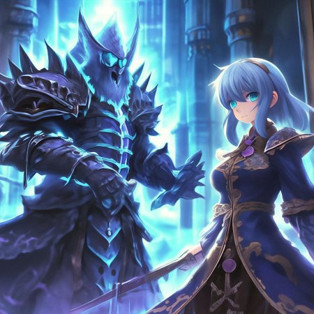 В стиле аниме