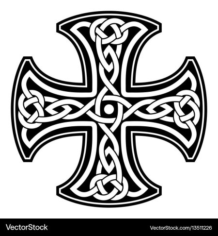 Символы викингов Кельтский крест