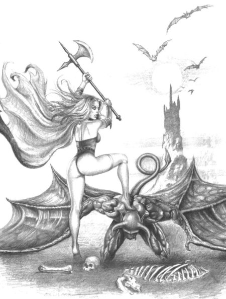 Женщина палач фэнтези