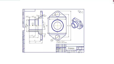 Чертежи деталей машиностроения