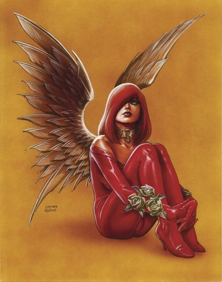 Ангел с рожками