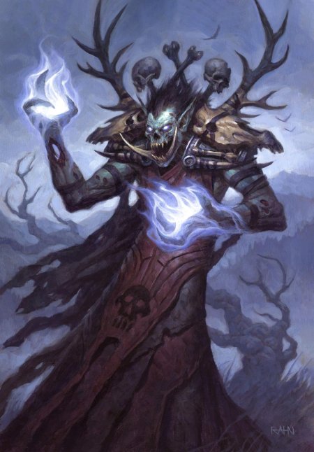 Тролль Чернокнижник wow