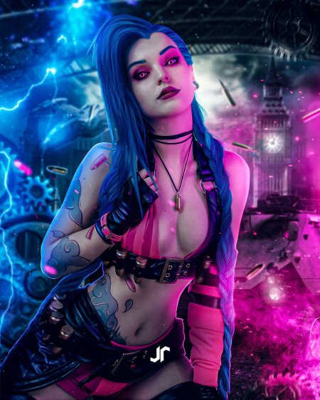 Джинкс киберпанк