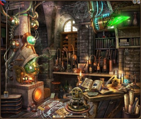 Алхимическая лаборатория арт концепт