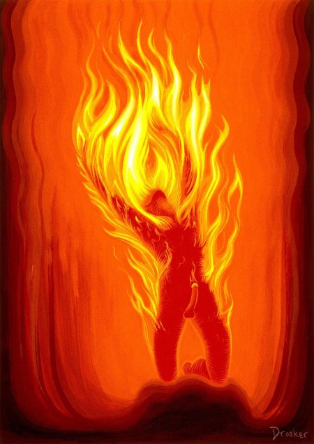 Огненный человек