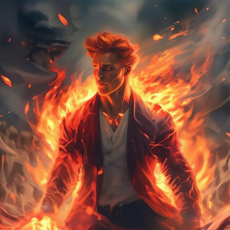 Огненный человек